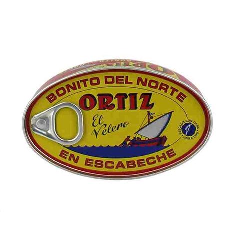 Ortiz White Tuna in Escabeche Sauce 112g-Feather & Bone (2405523685434)